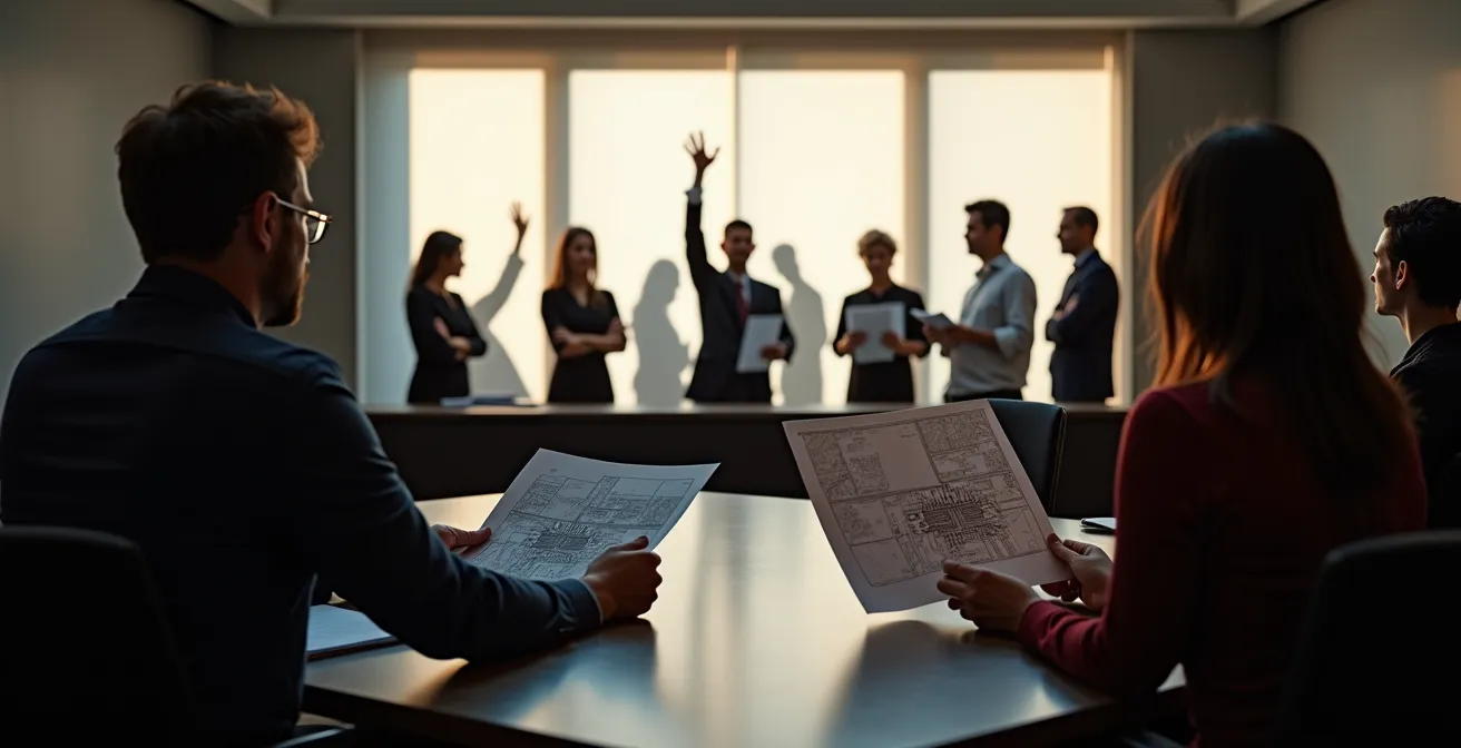 Séance de consultation publique de l'OCPM avec des citoyens présentant leurs mémoires